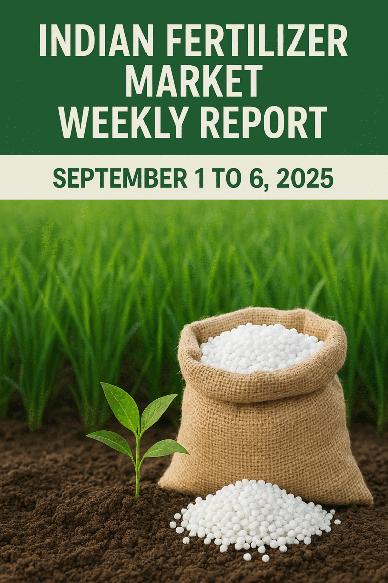 Indian Fertilizer Market Weekly Report – September 1 to 6, 2025