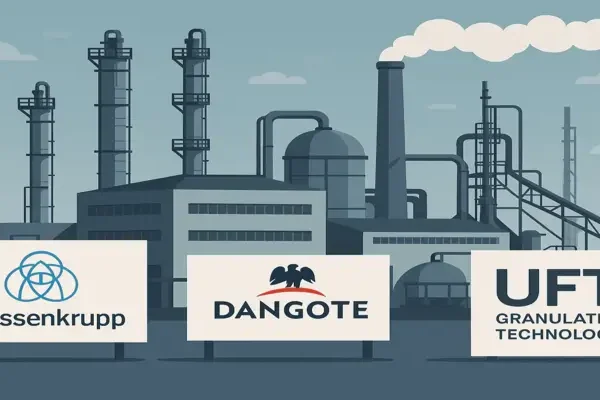 Dangote urea granulation