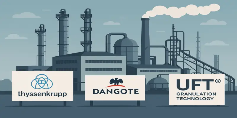 Dangote urea granulation