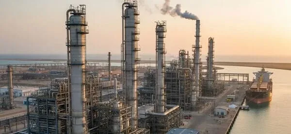 Hengam Petrochemical ammonia production