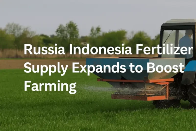 Russia Indonesia Fertilizer Supply