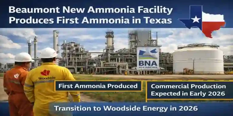 Beaumont New Ammonia facility