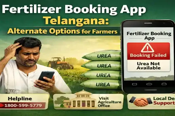 Fertilizer Booking App Telangana