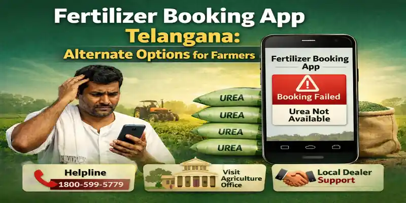 Fertilizer Booking App Telangana