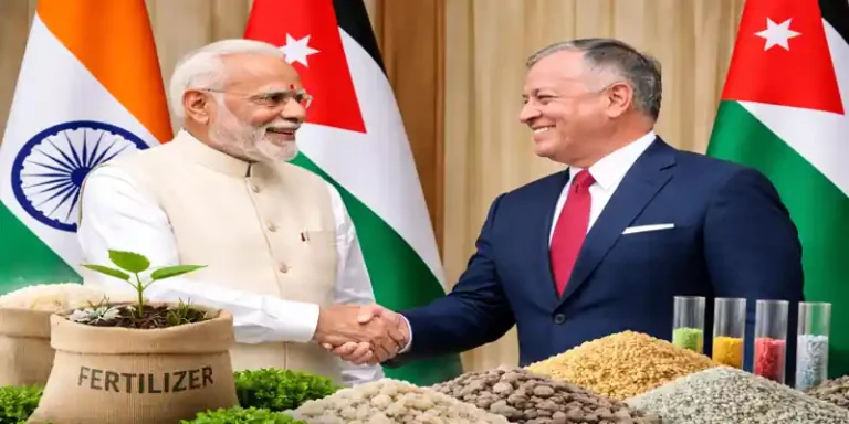 India Jordan fertilizer trade