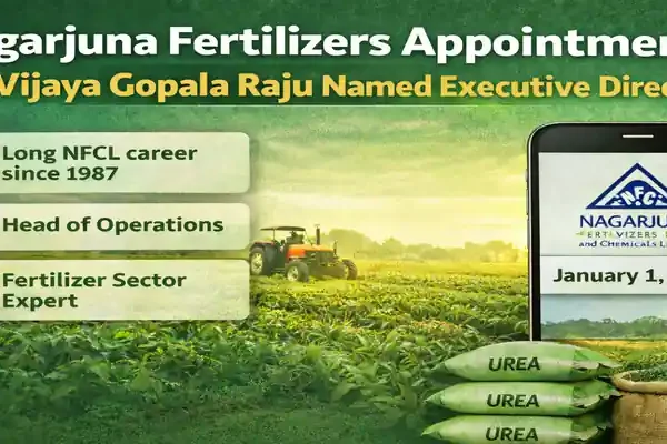 Nagarjuna Fertilizer Appointment