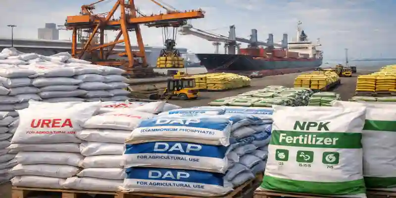 India Fertiliser Imports Surge as Domestic Output Falls in FY26 (Apr–Dec)