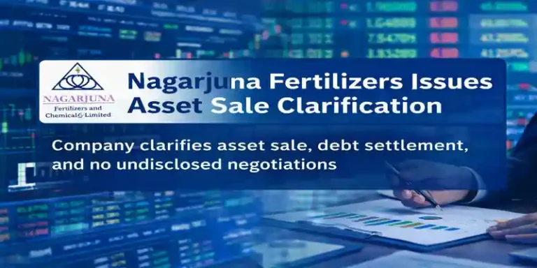 Nagarjuna Fertilizers asset sale clarification