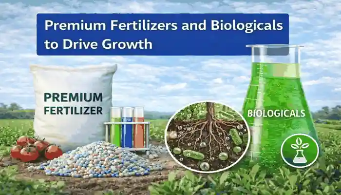 Premium fertilizers and biologicals