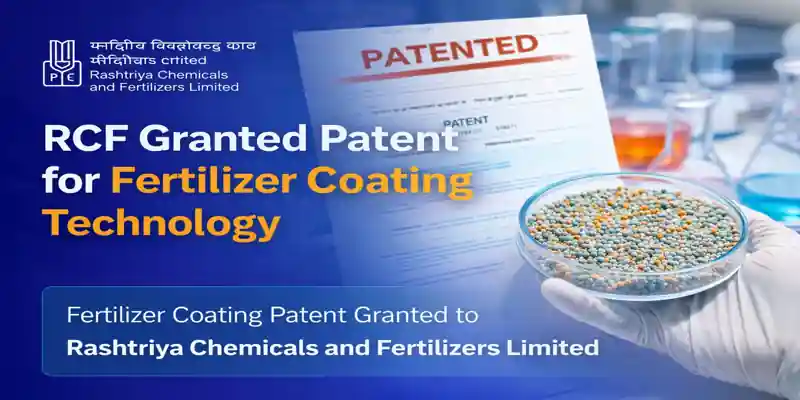 RCF fertilizer coating patent