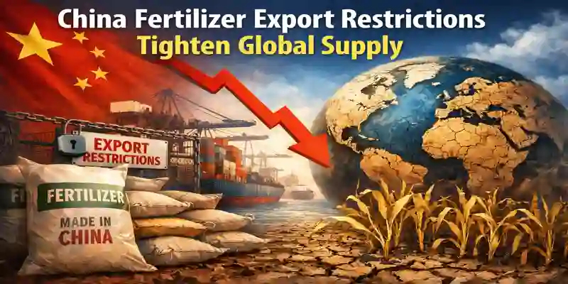 China Fertilizer Export Restrictions Push Global Prices Higher