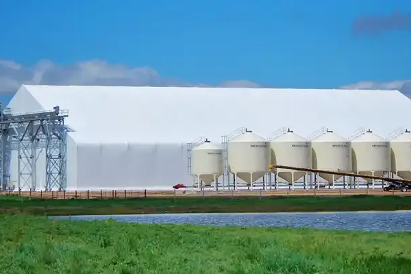 Fertilizer Transparency Act 2026 highlighting fertilizer storage facility and supply chain infrastructure in the US