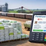 Fertilizer DBT India with Aadhaar PoS tracking and fertilizer supply chain distribution