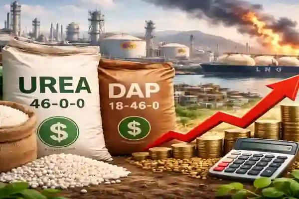 fertilizer prices increase due to Gulf tensions