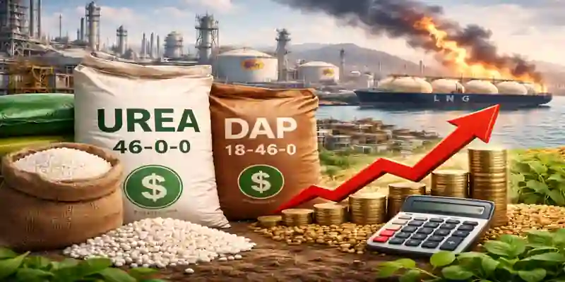 fertilizer prices increase due to Gulf tensions