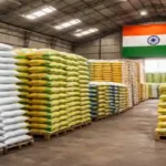 India fertilizer stocks stored in warehouse ahead of kharif season demand