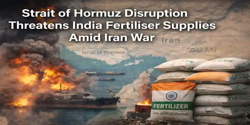 Strait of Hormuz fertiliser supply disruption affecting India imports
