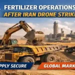 ICL phosphate mining and fertilizer plant operations near Ashdod remain safe after Iran drone strike with SSP and TSP supply intact
