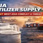 India fertilizer supply bags with cargo ship amid West Asia conflict