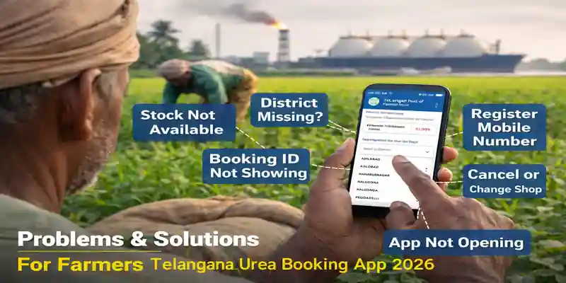 Telangana Urea Booking App 2026: Problems, Solutions & Online Booking Guide