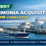 AGROFERT OCI Ammonia Acquisition Rotterdam terminal ammonia storage facility and tanker ship