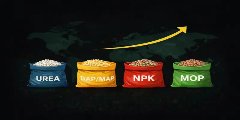 fertilizer price April 2026 urea dap mop npk global market trend image