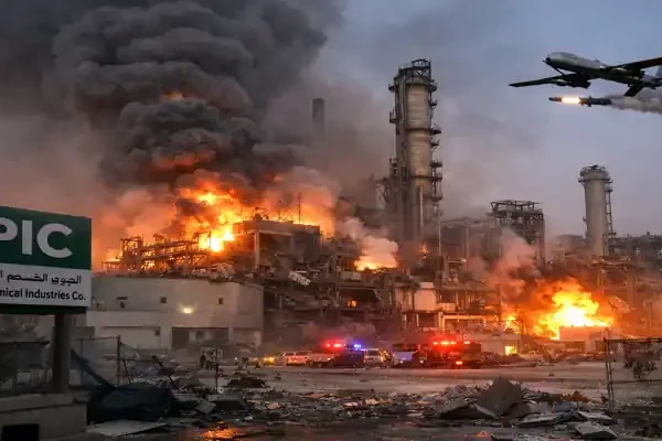 GPIC urea plant shutdown in Bahrain after drone attack with fire and s