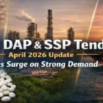 NCIC DAP SSP Tender April 2026 prices surge fertilizer market Egypt export