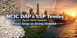 NCIC DAP SSP Tender April 2026 prices surge fertilizer market Egypt export