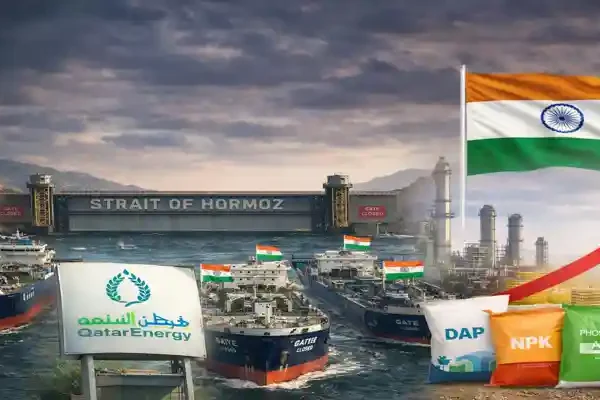 Qatar Sulphur Price April 2026: Qatar sulphur supply disruption impacting India fertilizer industry with ships near Strait of Hormuz