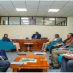 Toyo Engineering delegation meeting with Tanzanian officials for Tanzania fertilizer plant project