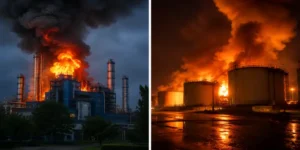 Ukraine hits Russian Azot fertilizer plant