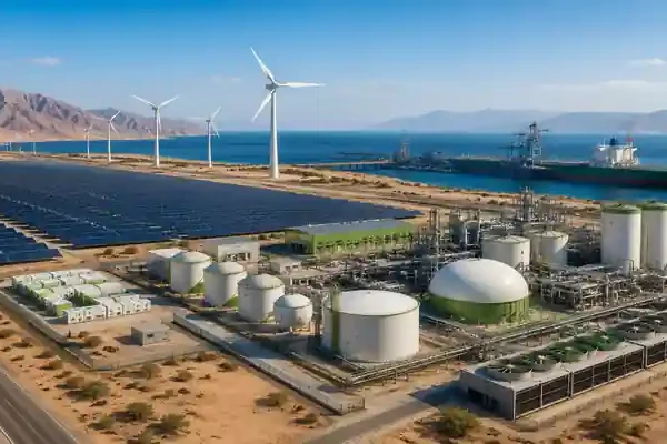 Jordan green ammonia project