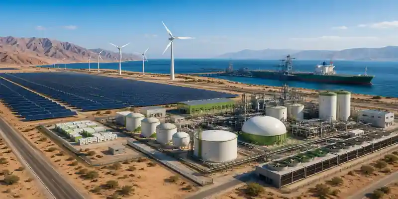 Jordan green ammonia project