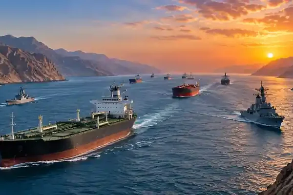 Strait of Hormuz vessel traffic